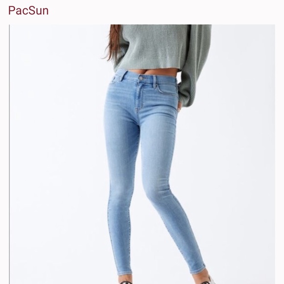 💟PACSUN ACTIVE STRETCH SKINNY JEANS💟 - Picture 10 of 11
